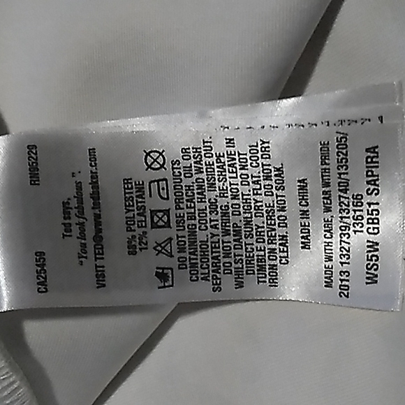 Womans Ted Baker Sapira Crystal Droplets Dress 10 - Picture 7 of 9